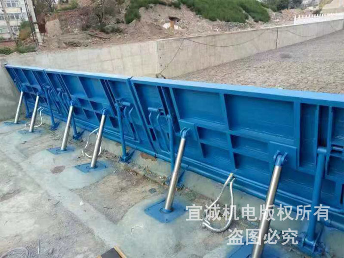 液压升降坝